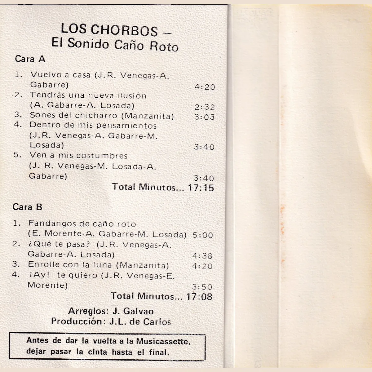 Otra vista de El sonido caño roto