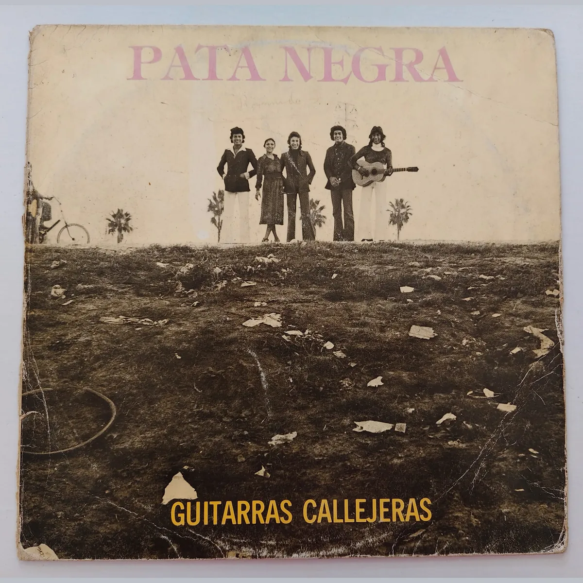 Portada de Guitarras callejeras, de Pata Negra