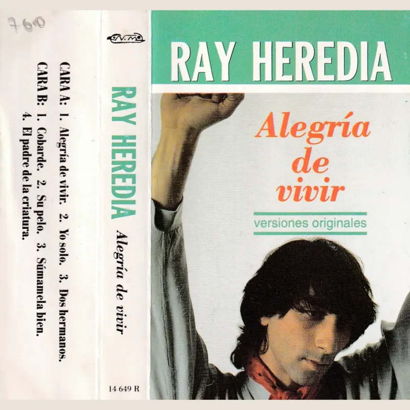 Portada de Alegría de vivir, de Ray Heredia