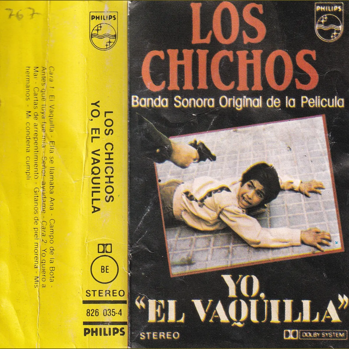 Portada de Yo El Vaquilla: banda sonora original de la película, de Los Chichos