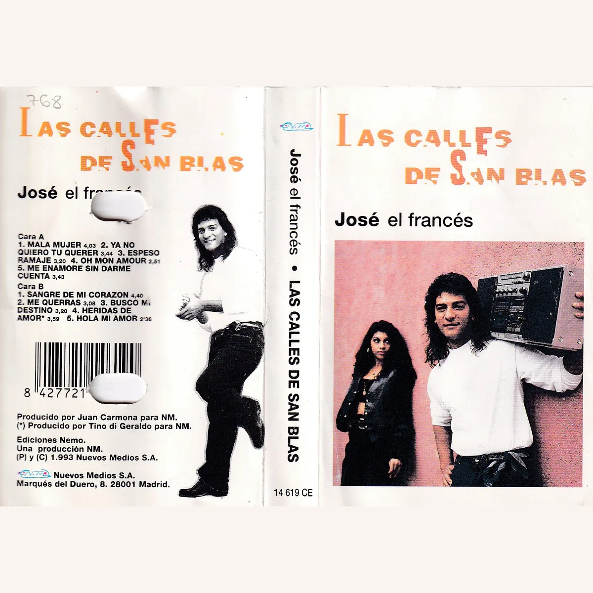 Portada de Las calles de San Blas, de José El Francés