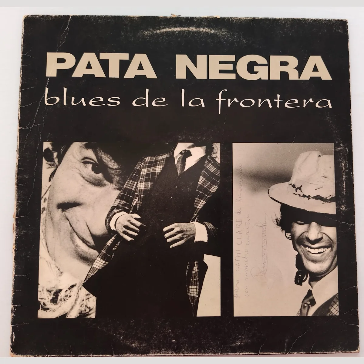 Portada de Blues de la frontera, de Pata Negra