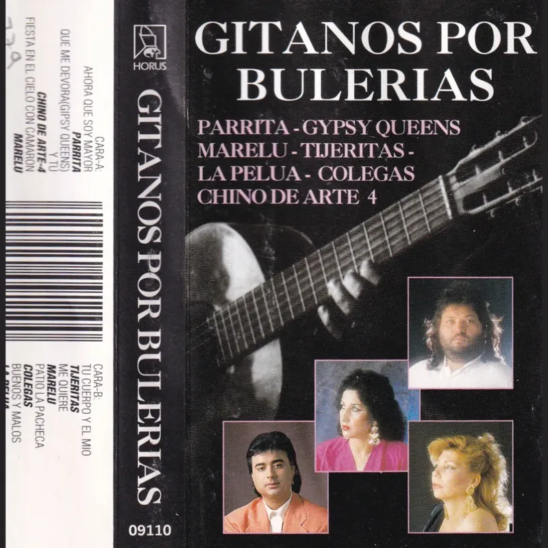 Portada de Gitanos por bulerías, de Varios