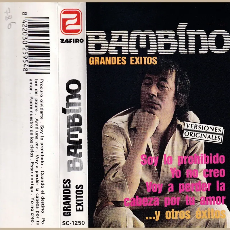 Portada de Grandes éxitos, de Bambino
