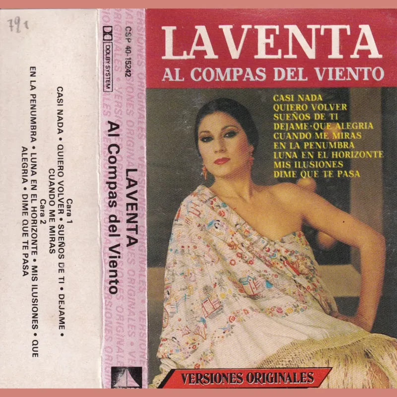 Portada de Al compás del viento, de Laventa