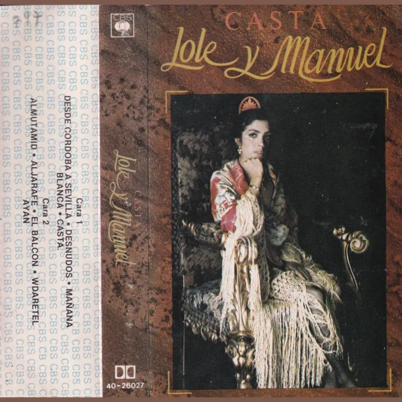 Portada de Casta, de Lole y Manuel