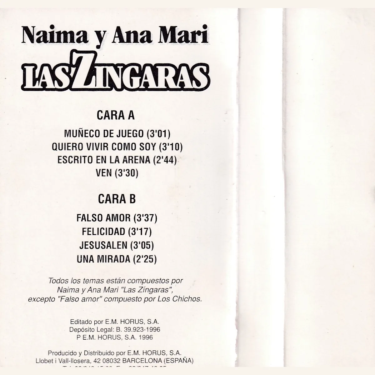 Otra vista de Naima y Ana Mari