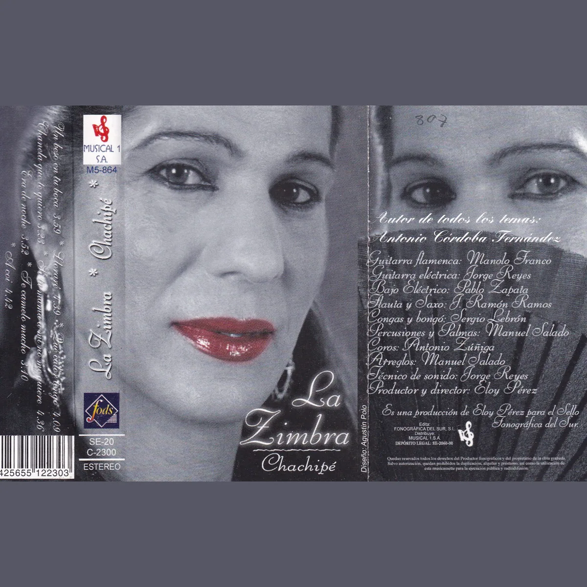 Portada de Chachipé, de La Zimbra