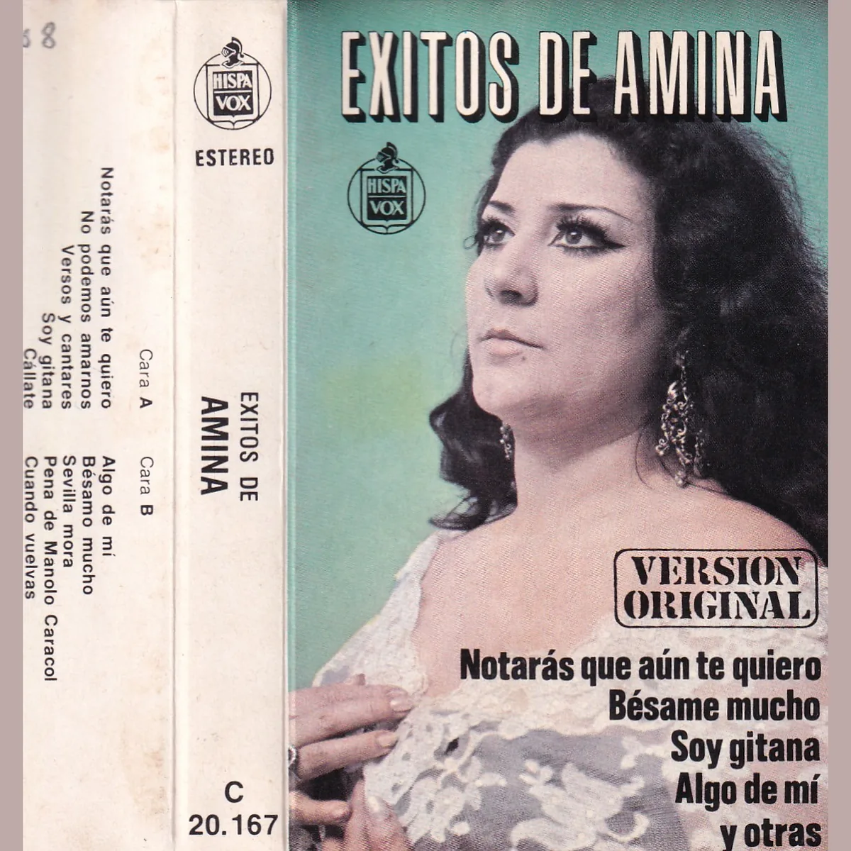 Portada de Éxitos de …, de Amina