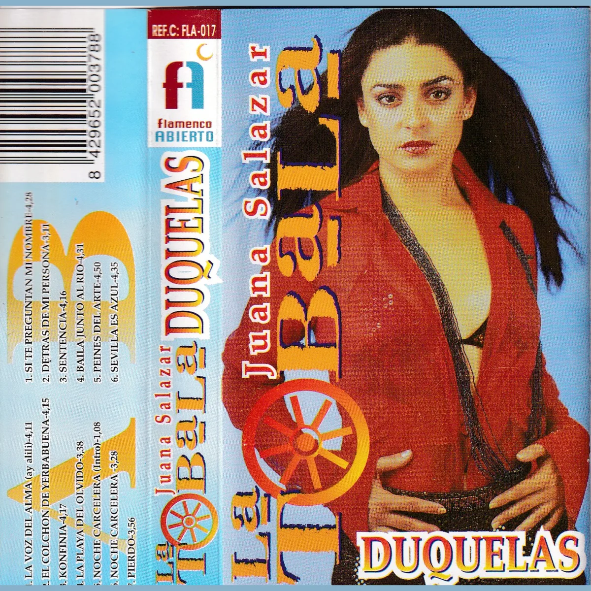 Portada de Duquelas, de Juana Salazar La Tobala