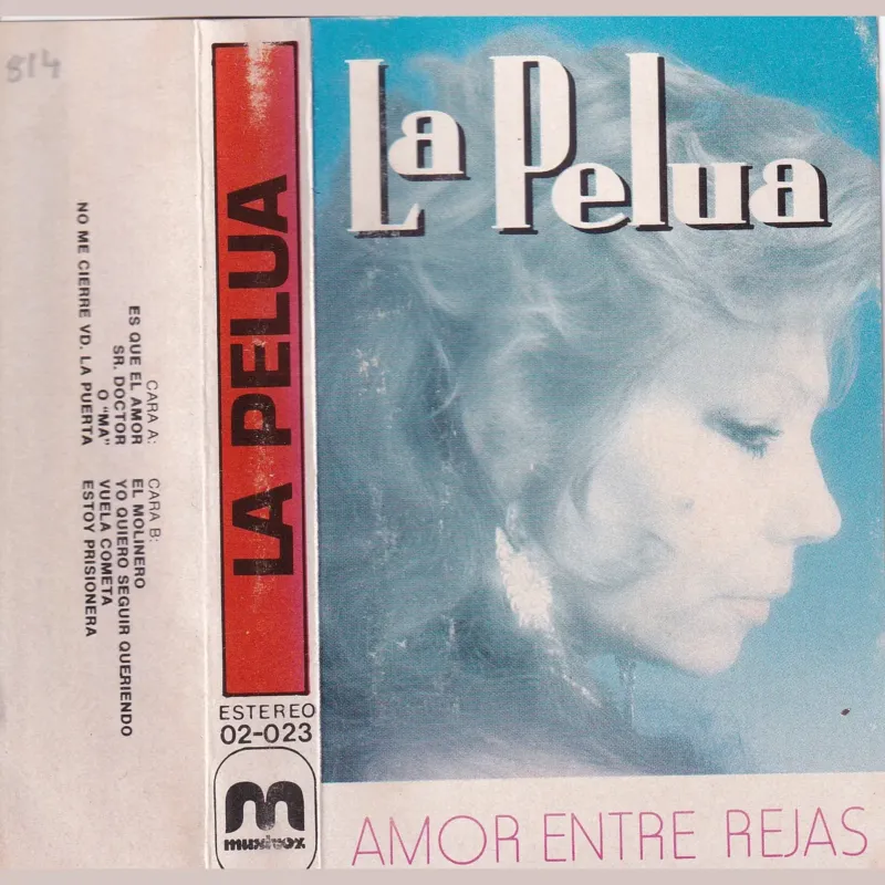 Portada de Amor entre rejas, de La Pelúa
