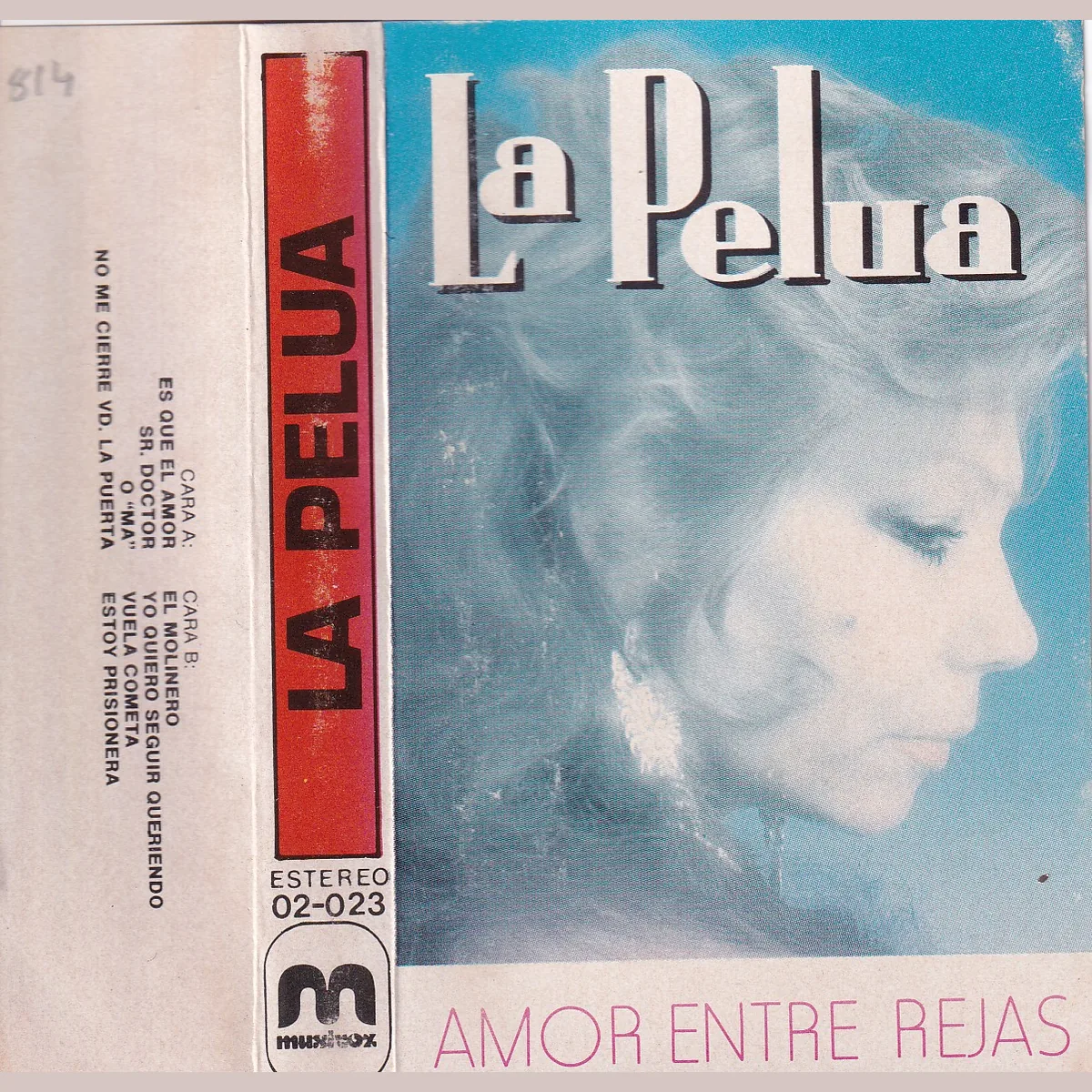 Portada de Amor entre rejas, de La Pelúa