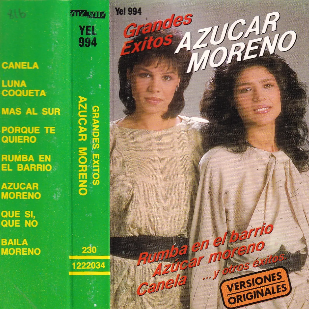 Portada de Grandes éxitos, de Azúcar Moreno