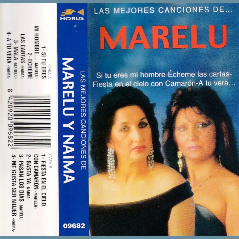 Portada de Las mejores canciones de Marelu y Naima, de La Marelu
