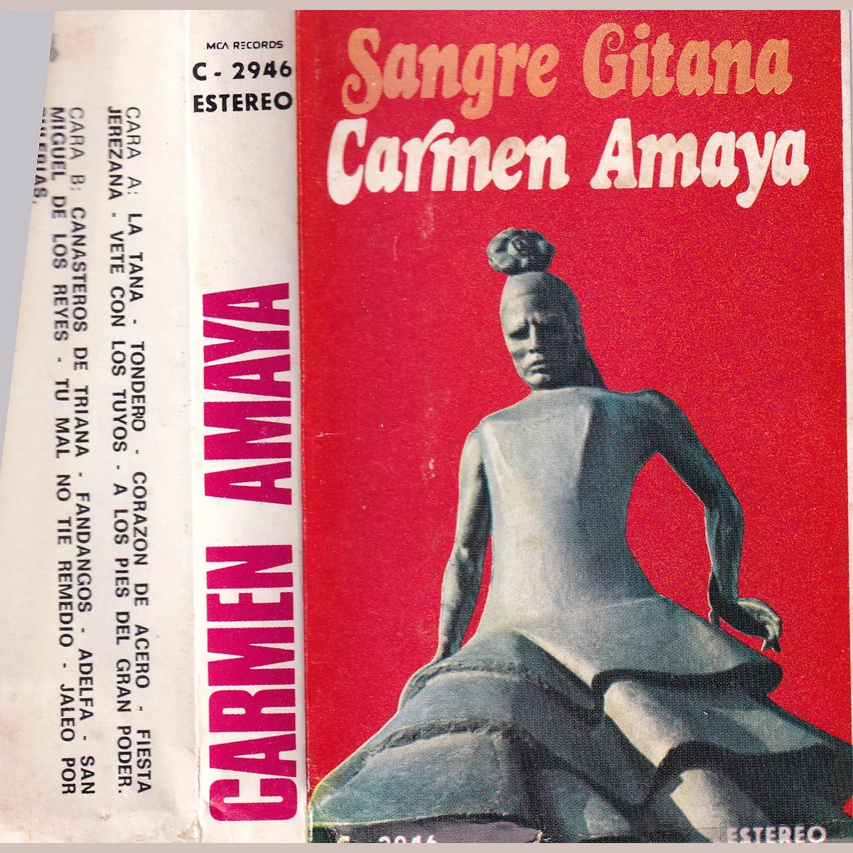 Portada de Sangre gitana, de Carmen Amaya