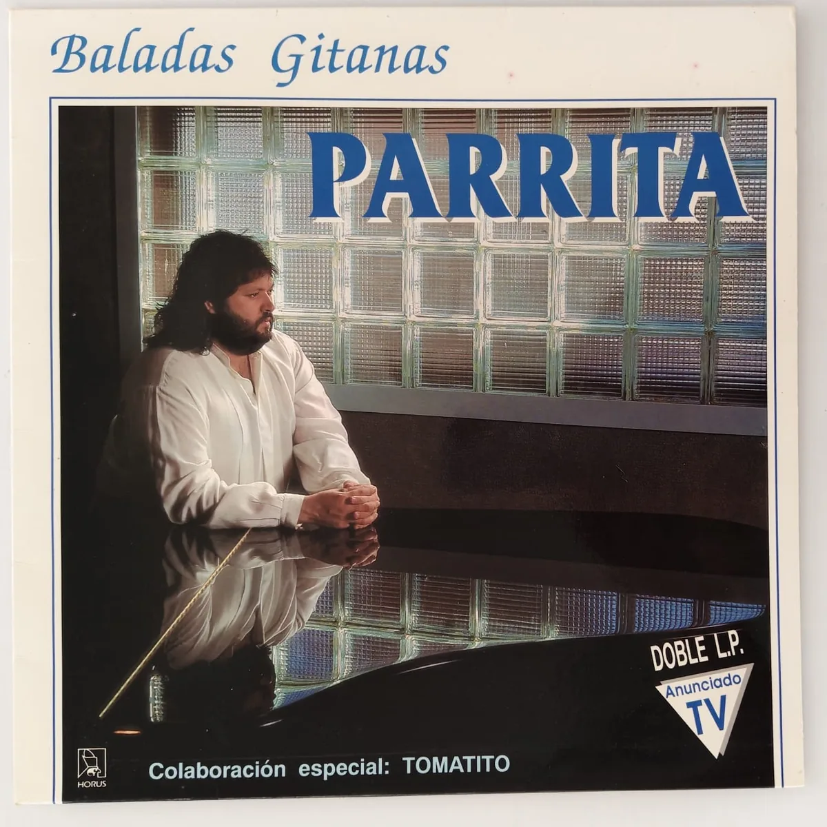 Portada de Baladas gitanas, de Parrita