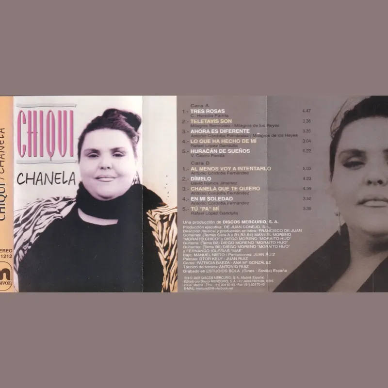 Portada de Chanela, de Chiqui