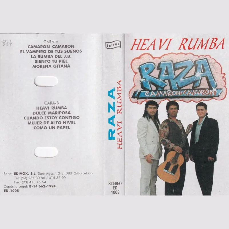 Portada de Heavi rumba, de Raza