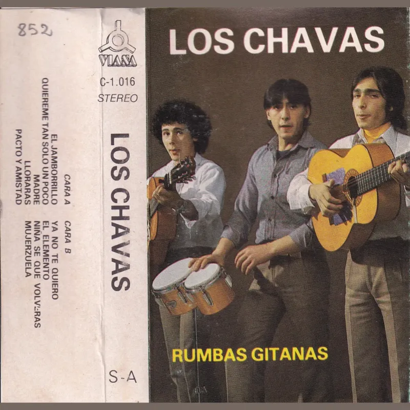 Portada de Rumbas gitanas, de Los Chavas