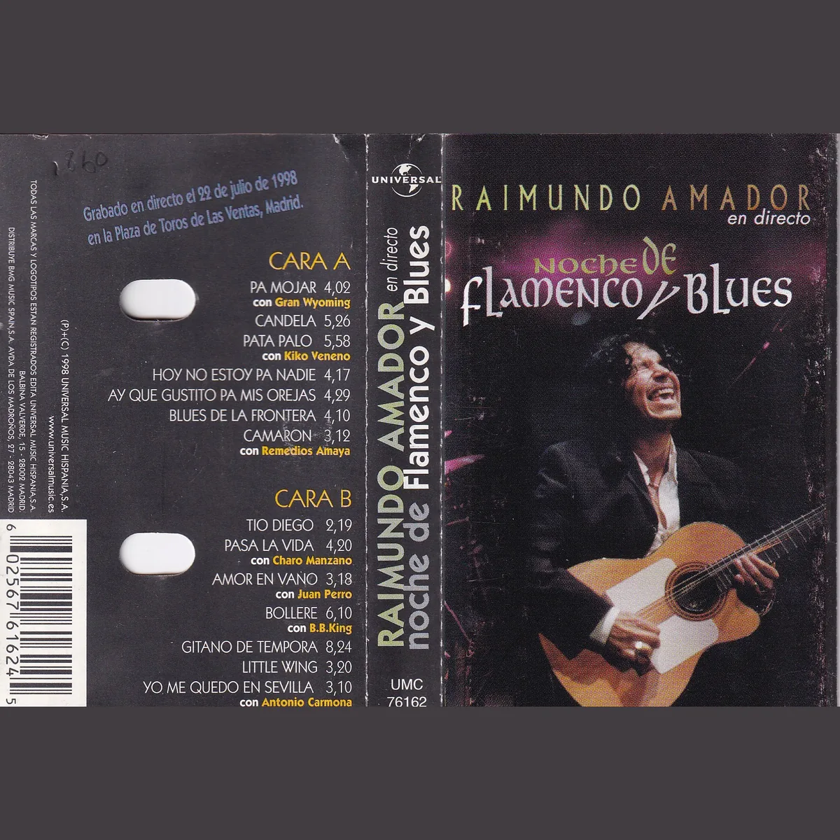 Noche de flamenco y blues : en directo