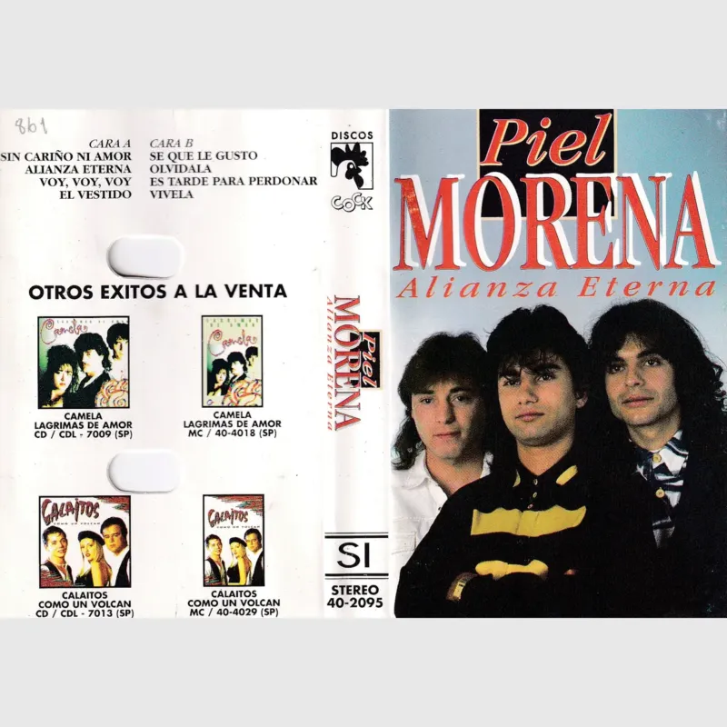 Portada de Piel morena, de Alianza Eterna