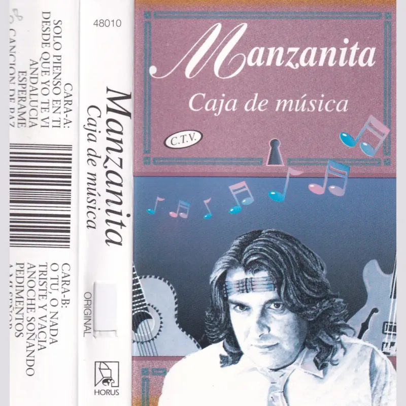 Portada de Caja de música, de Manzanita