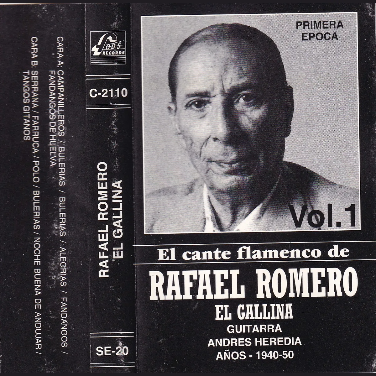 El cante flamenco de Rafael Romero El Gallina (primera época: años 1940-50)