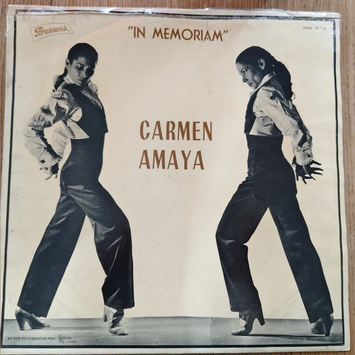 Portada de In memoriam, de Carmen Amaya