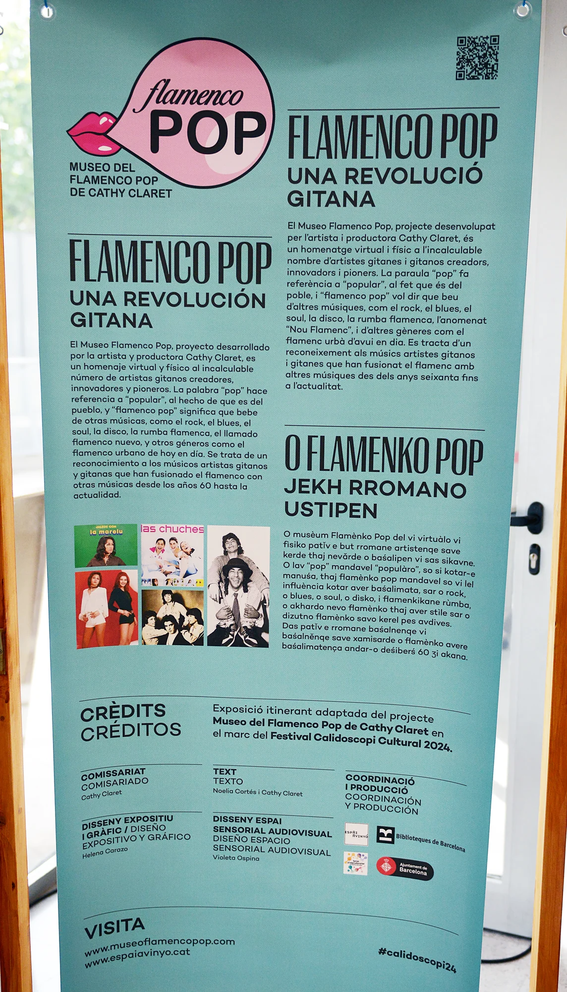 Museo Flamenco Pop en Biblioteca Bon Pastor, Barcelona